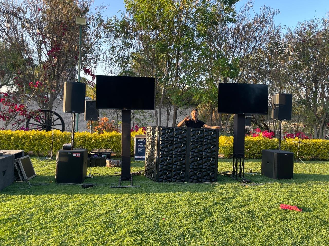 Montaje DJ para boda